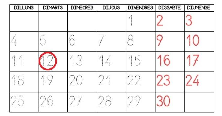 El curs escolar 2017-2018 començarà el 12 de setembre i acabarà el 22 de juny
