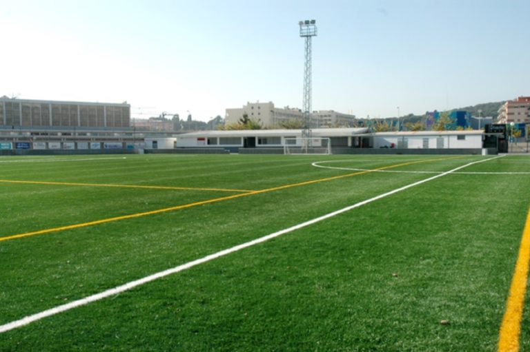 El camp de futbol d'El Molí (Lloret Turisme)