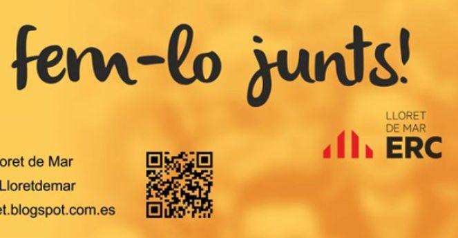 ERC inicia aquest dissabte la campanya ‘Lloret, fem-lo junts’