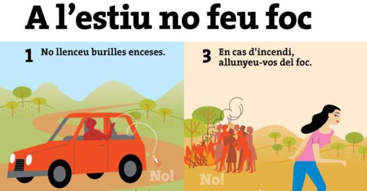 Entra en vigor la prohibició de fer foc al bosc amb l’objectiu de prevenir incendis forestals