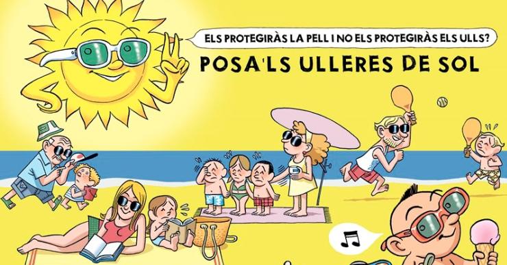 Campanya per protegir els ulls dels infants de les radiacions solars