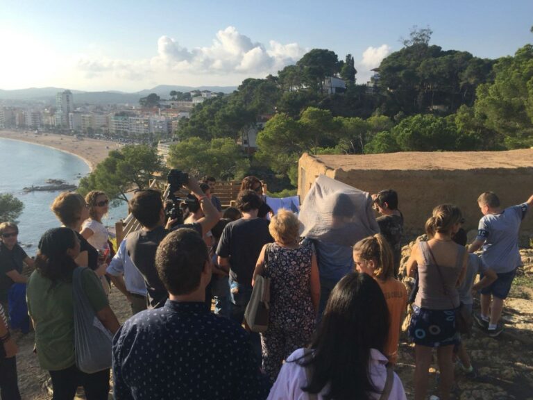 Una edició antiga del cap de setmana ibèric, al Turó Rodó (Ajuntament de Lloret de Mar)