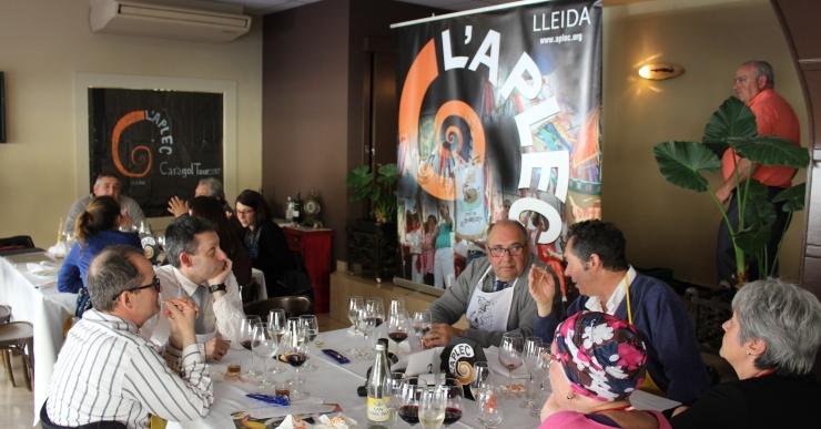 Lloret acull una de les parades de la Caragol Tour per promocionar l’aplec lleidatà