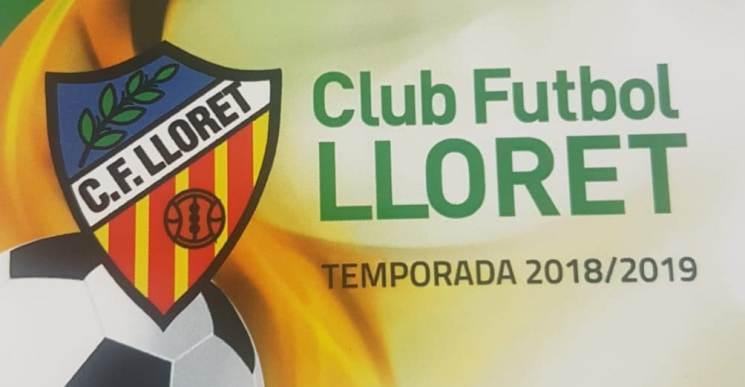 El Club Futbol Lloret afronta la segona jornada de lliga amb ganes de guanyar