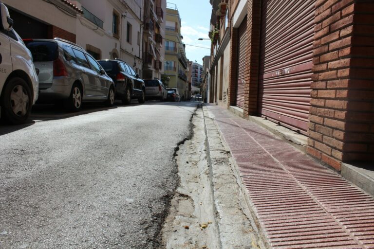 L'estat del carrer Sant Bonaventura actualment