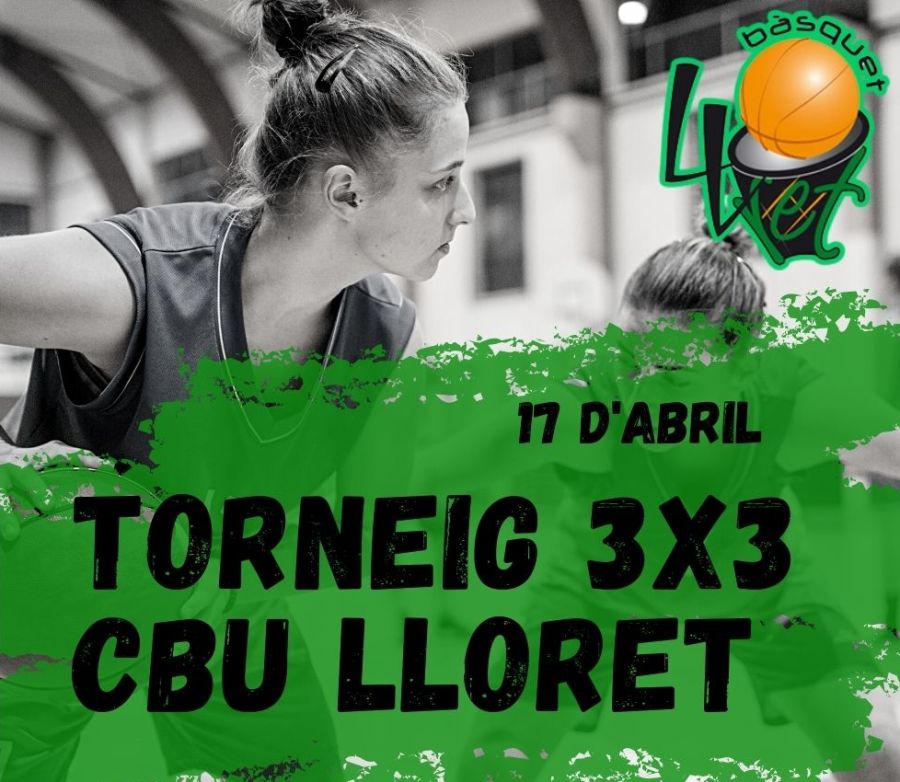 Cartell del torneig de bàsquet 3x3