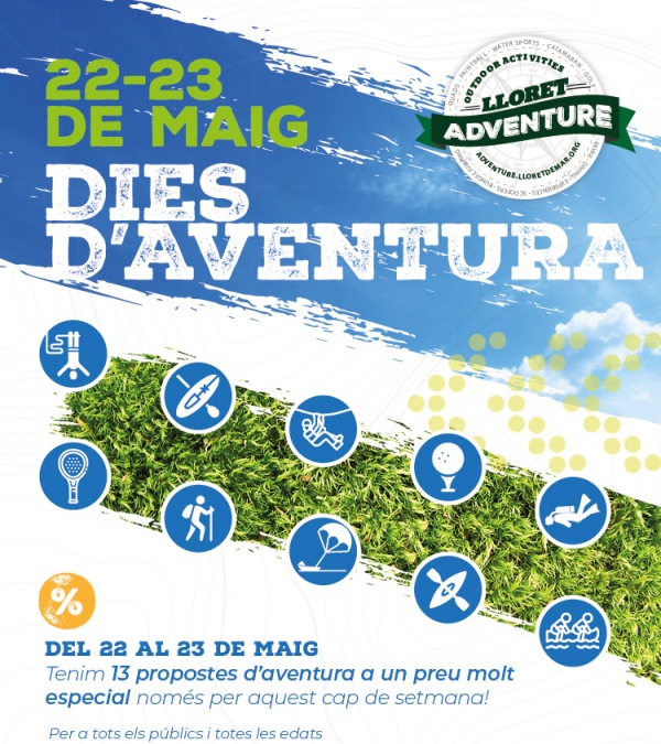 cartell cap de setmana aventura