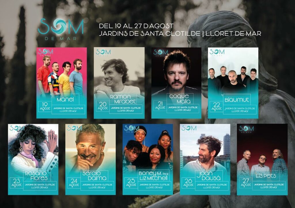Cartell complet del Som de Mar del 2022