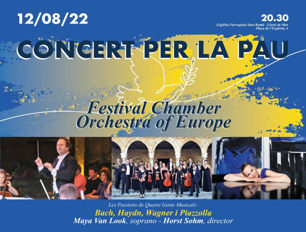 cartell concert per la pau