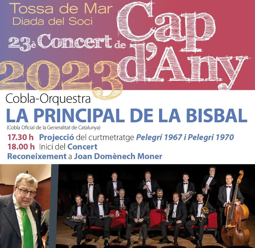cartell concert sardanes Tossa