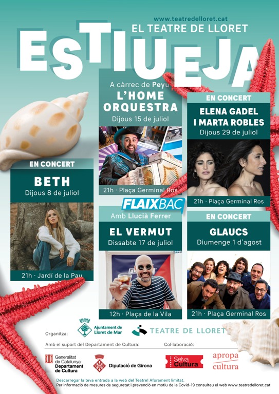 El programa Estiueja del 2021.