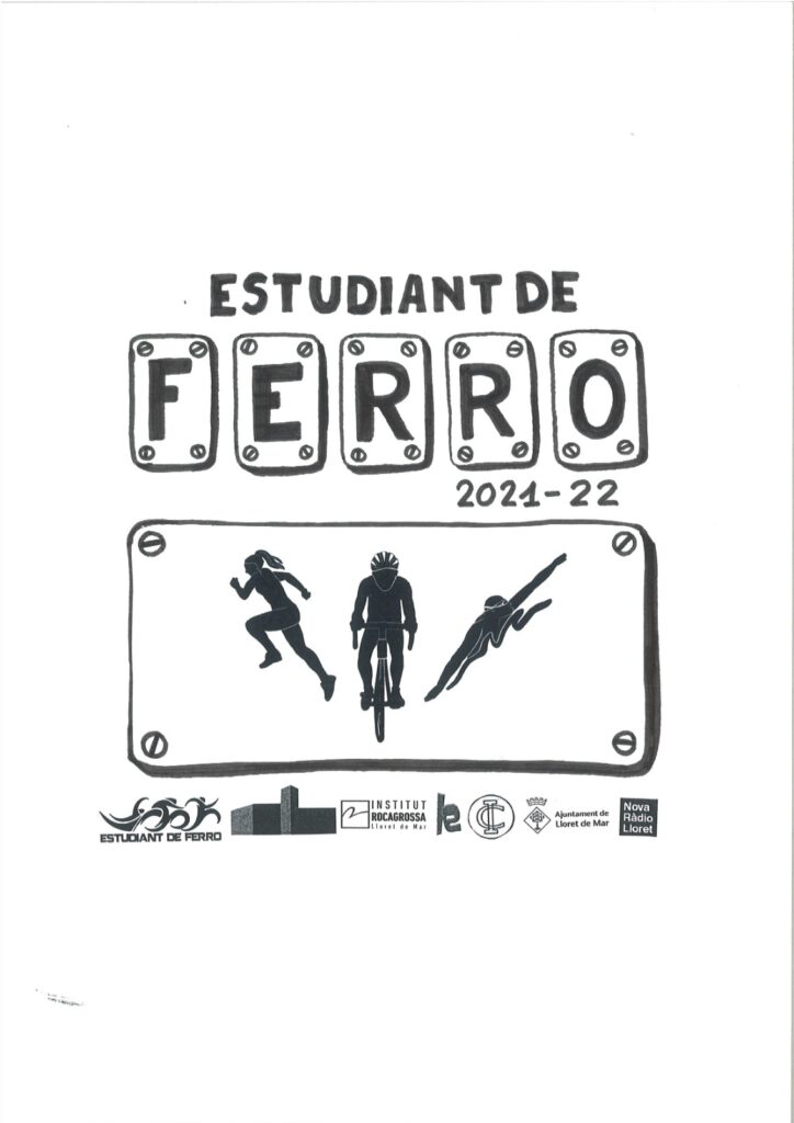 Cartell de l'Estudiant de Ferro del 2021.