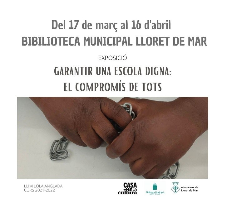 Cartell de l'exposició de la LLar d'Infants Lola Anglada