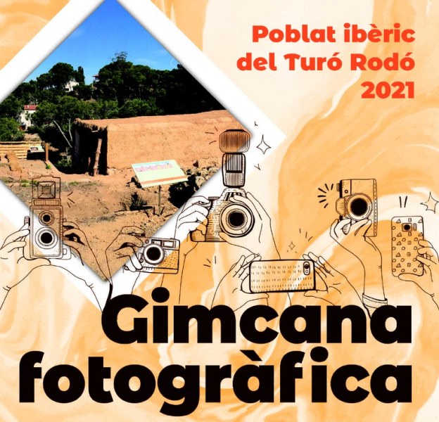 Cartell de la gimcana fotogràfica del Turó Rodó.