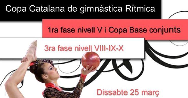 La Copa Catalana de Gimnàstica Rítmica es disputarà aquest dissabte a Lloret