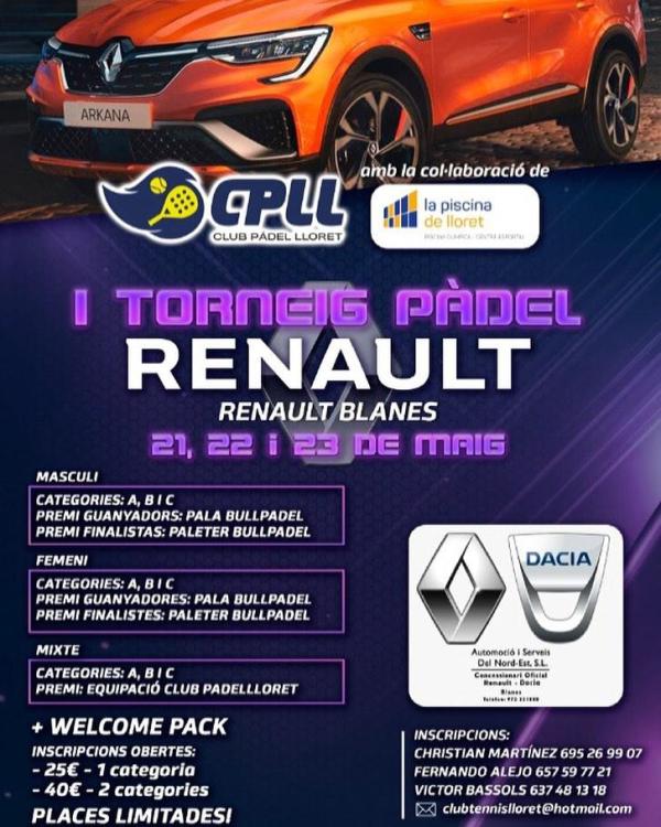 cartell torneig padel