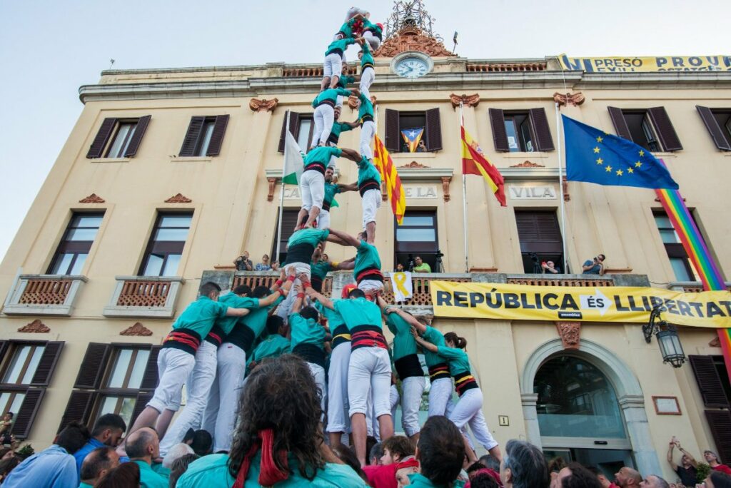 Els Verds de Vilafranca del Penedès, en una diada a Lloret