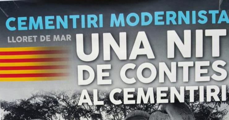 Visita nocturna al cementiri, teatralitzada i musicada, per tancar Sant Jordi