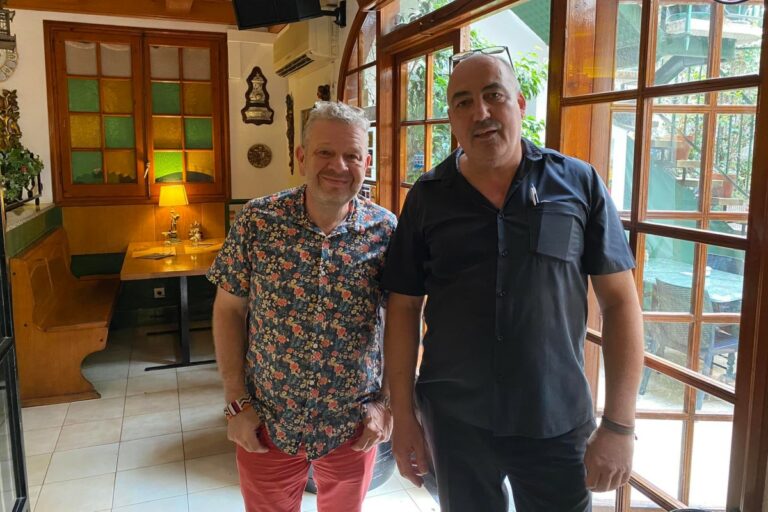 Chicote va dinar al tradicional restaurant La Fusta de Lloret (La Fusta)