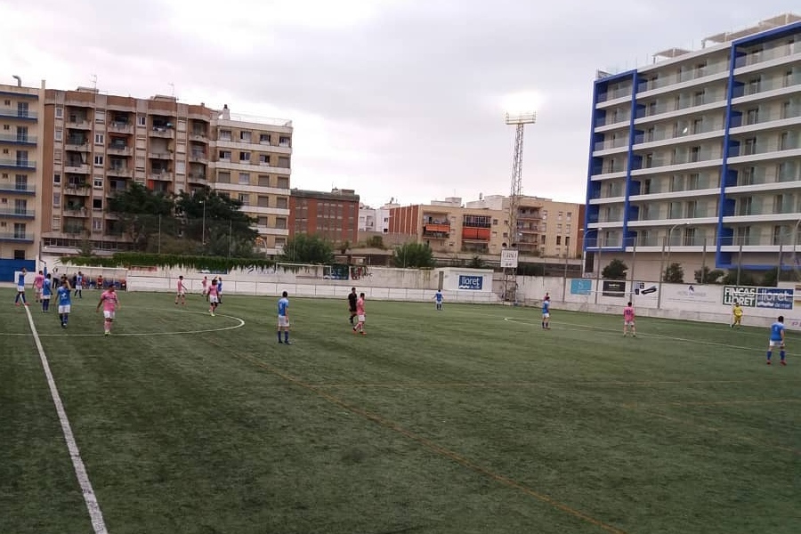 club futbol lloret - figueres tercera divisio pretemporada 2020