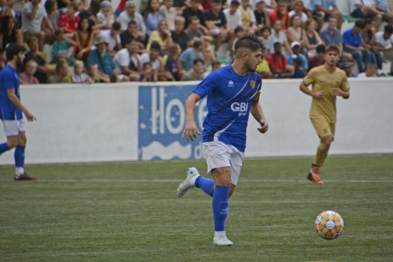 Fran Chamizo en un partit de pretemporada (Aitor Roger)
