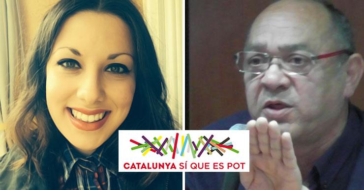 Cristóbal Laso i Romina Villanueva, a la llista de Catalunya sí que es pot