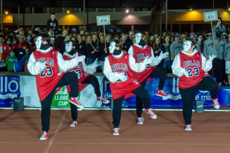 Benvinguda als equips de la Lloret Cup d'Handbbol, aquest diumenge.