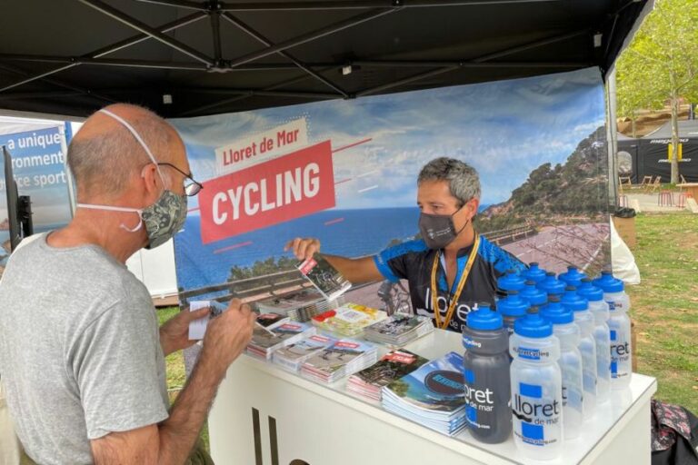Estand de Lloret a la fira de ciclisme Sea Otter Europe