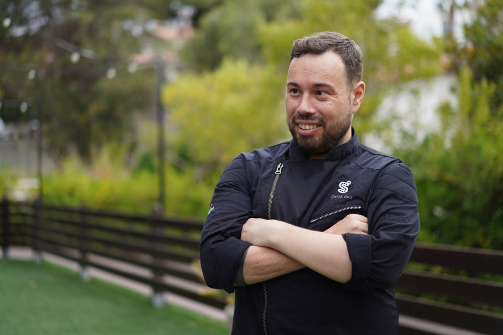 David Gou, al seu restaurant Studio 66