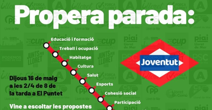 El Puntet organitza un debat perquè els partits presentin les propostes de Joventut