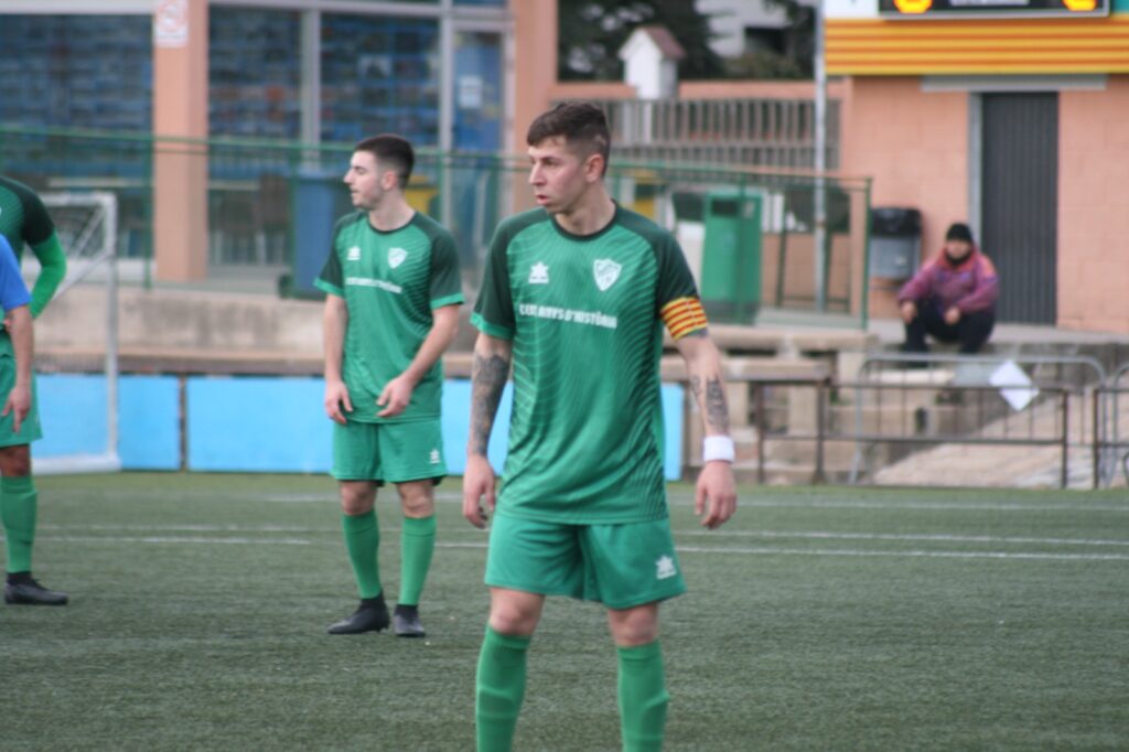 Diego Zambrana, jugador del Lloret B, en un partit anterior