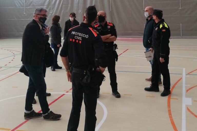 Preparant el protocol (Ajuntament de Lloret de Mar)