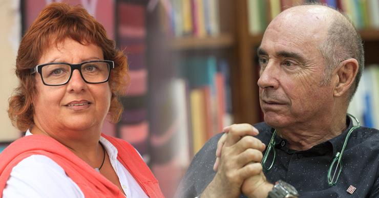 Dolors Bassa i Lluís Llach