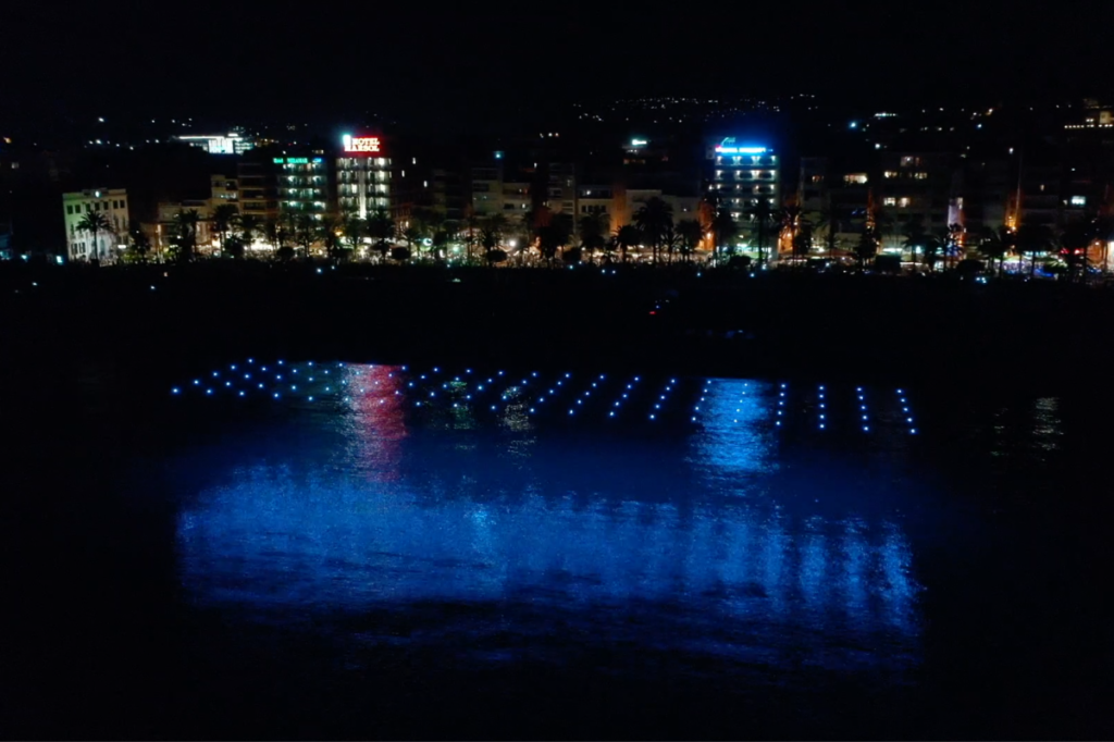 El Lloret Drone Festival vist des de l'aire