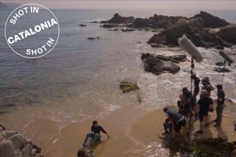 Una de les escenes de la sèrie, rodada a Lloret de Mar