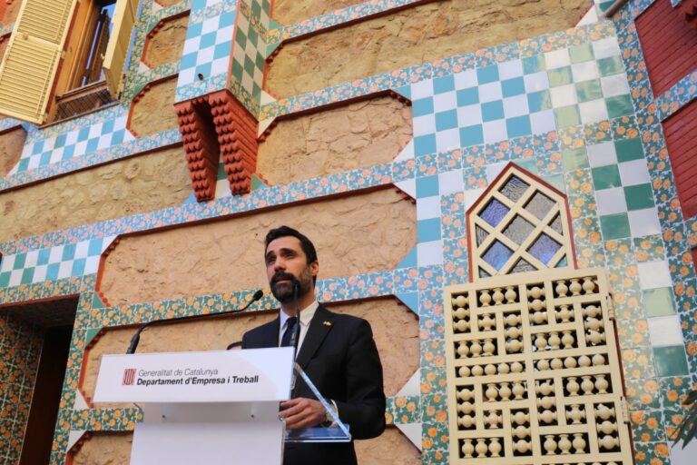 Eduard Torrent, a la presentació de la campanya (ACN)