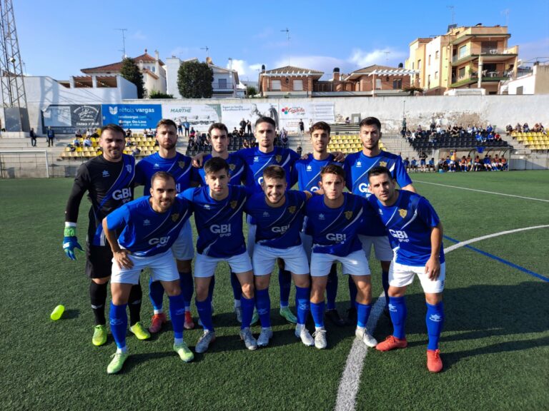 el club de futbol lloret contra el mataro