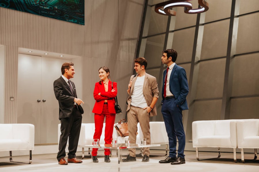 Una escena d''El mètode Gronhölm' (Teatre de Lloret)