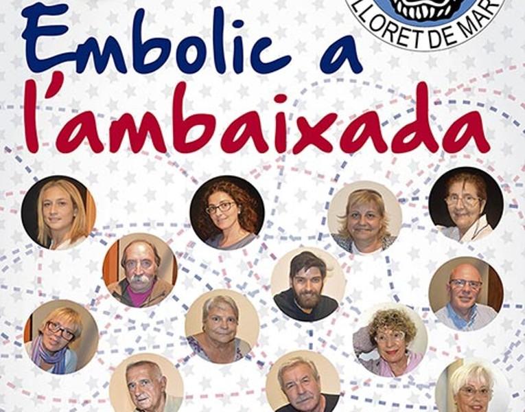 El Casal de l’Obrera ofereix tres funcions de la comèdia ‘Embolic a l’ambaixada’