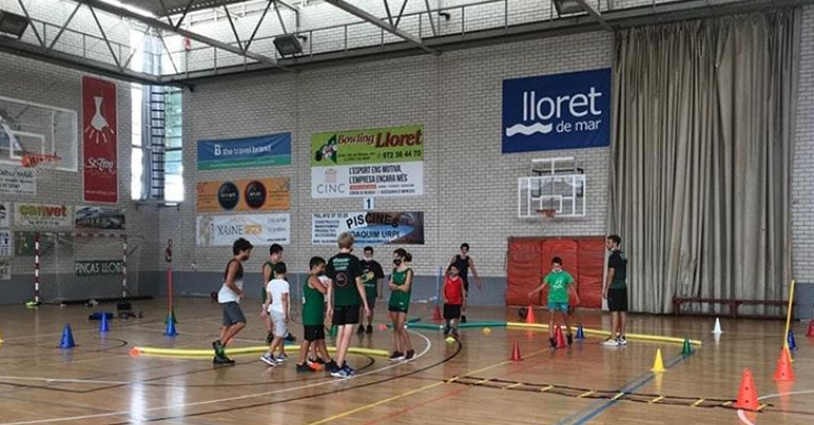 Els clubs esportius van retornant als entrenaments amb tots els protocols necessaris