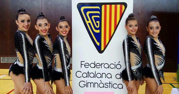 Les júnior de l’Escola de Gimnàstica Rítmica Lloret es classifiquen per al Campionat d’Espanya