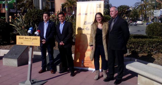 Bernat, com a número 2, Pascual i Yerro formaran part de la llista conjunta d’ERC i Avancem
