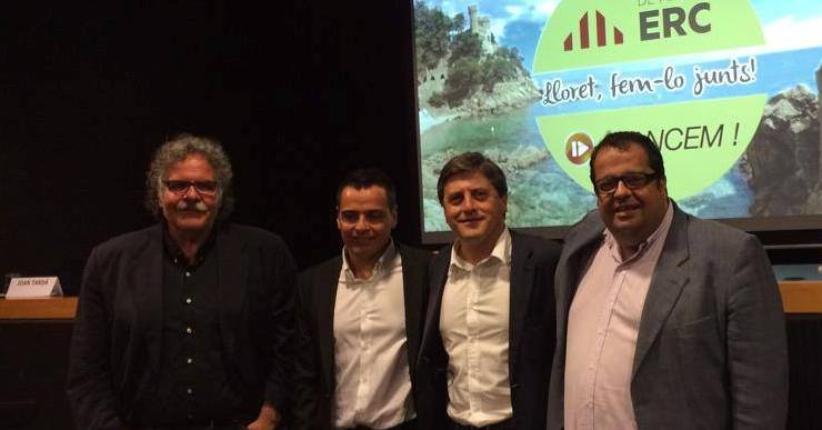 Oriol Junqueras fa costat a la candidatura d’ERC – Avancem de Lloret