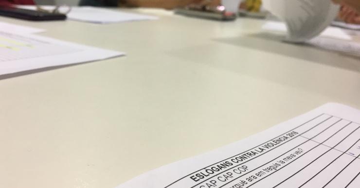 ‘NO ÉS NO, prou violència’, eslògan 2016 contra la violència masclista