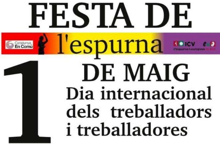ICV-EUiA lliurarà el premi Espurna a l’AMPA de l’escola Pere Torrent, aquest 1 de maig