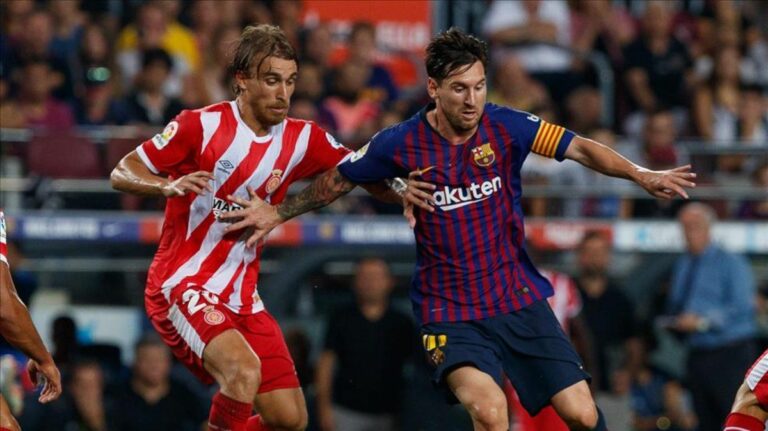 Marc Muniesa, amb Messi