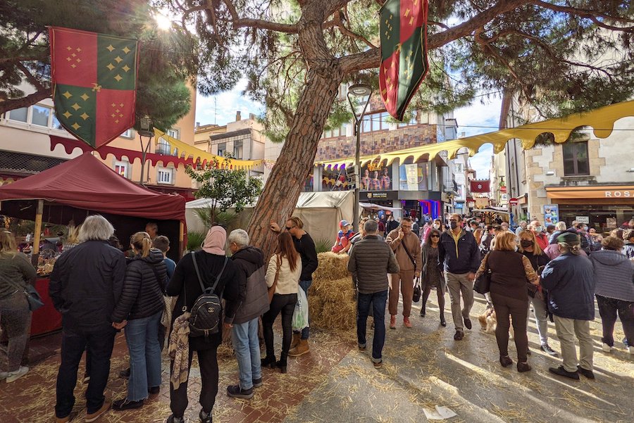 Ambient a la fira medieval.