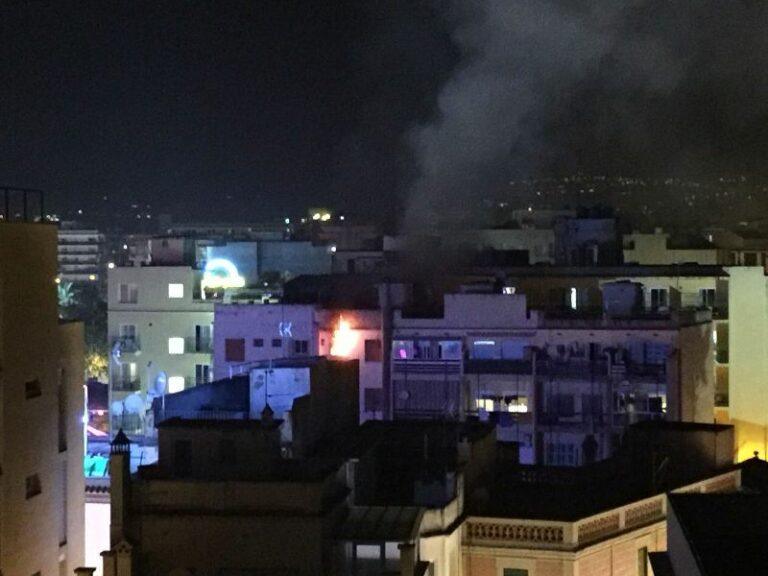 Incendi en la bugaderia d’un hotel de Lloret de Mar, sense ferits