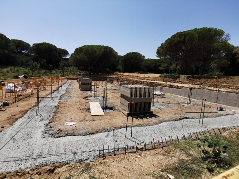 S’han iniciat els treballs de construcció del nou institut de Lloret