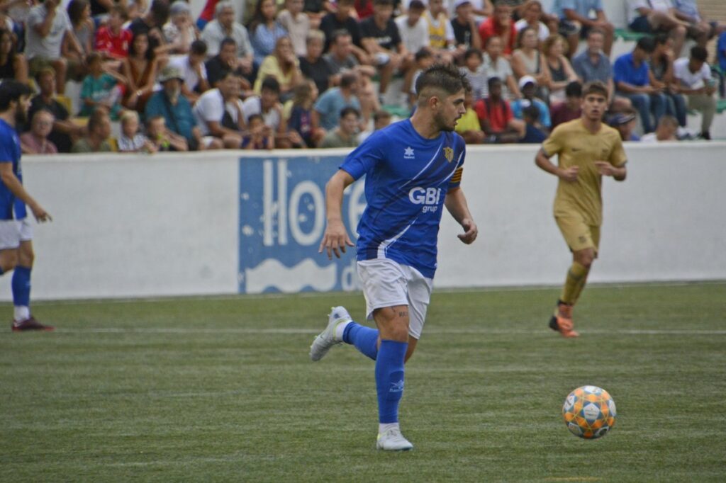 Fran Chamizo, del Club Futbol Lloret (Aitor Roger)